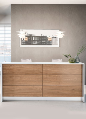 recepciós pult